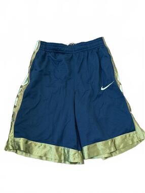 Nike Kids Basketball Shorts Blue Green Size XL - Athletic Wear